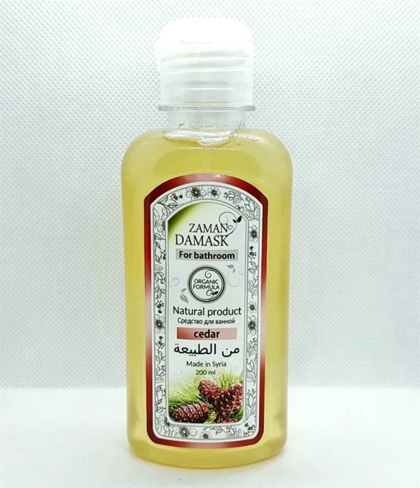 Washing gel for sanitary ware with cedar resin ZAMAN DAMASK